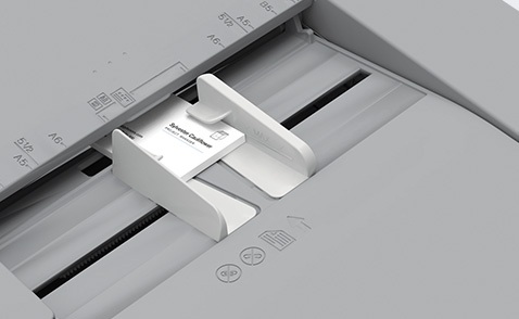 Easily scan business cards and checks